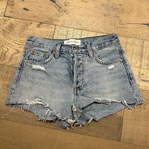 Denim Forum The Ex Boyfriend Short - Blue, Size 23